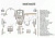 Декоративные накладки салона Hyundai Tucson 2005-2005 полный набор, Автоматическая коробка передач